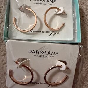 Park Lane Rose Gold Glo Hoop Earrings